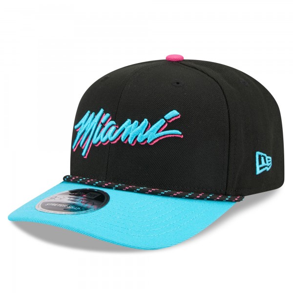 Бейсболка Miami Heat New Era 2025/26 City Edition 9SEVENTY - Black/Turquoise
