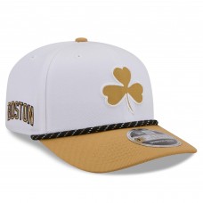 Бейсболка Boston Celtics New Era 2025/26 City Edition 9SEVENTY - White/Gold
