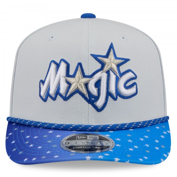 Бейсболка Orlando Magic New Era 2025/26 City Edition 9SEVENTY - Gray/Blue