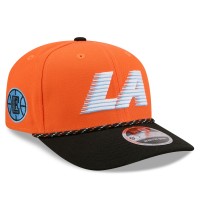 Бейсболка LA Clippers New Era 2025/26 City Edition 9SEVENTY - Orange/Black