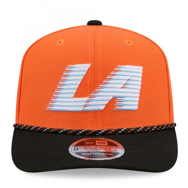 Бейсболка LA Clippers New Era 2025/26 City Edition 9SEVENTY - Orange/Black