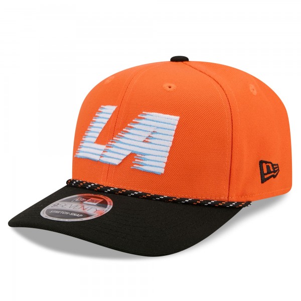 Бейсболка LA Clippers New Era 2025/26 City Edition 9SEVENTY - Orange/Black