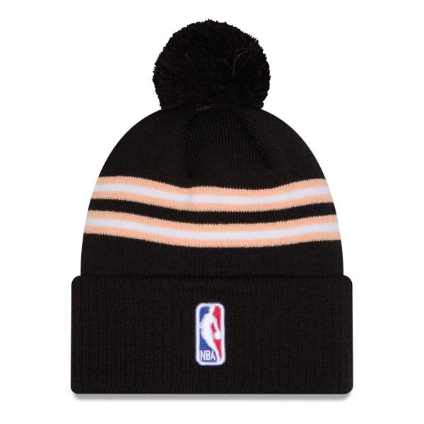 Шапка с помпоном Atlanta Hawks New Era 2025/26 City Edition - Black
