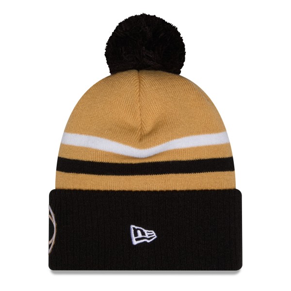 Шапка с помпоном Washington Wizards New Era 2025/26 City Edition - Gold/Black