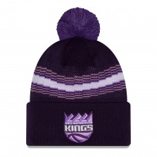 Шапка с помпоном Sacramento Kings New Era 2025/26 City Edition - Purple