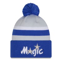 Шапка с помпоном Orlando Magic New Era 2025/26 City Edition - Gray/Blue