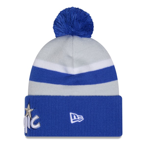 Шапка с помпоном Orlando Magic New Era 2025/26 City Edition - Gray/Blue