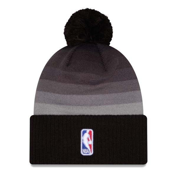 Шапка с помпоном Utah Jazz New Era 2025/26 City Edition - Gray/Black