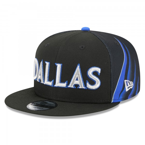 Подростковая Dallas Mavericks New Era Black 2025/26 City Edition 9FIFTY Snapback Hat