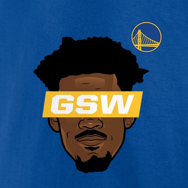 Golden State Warriors Jimmy Butler III Royal Player T-Shirt