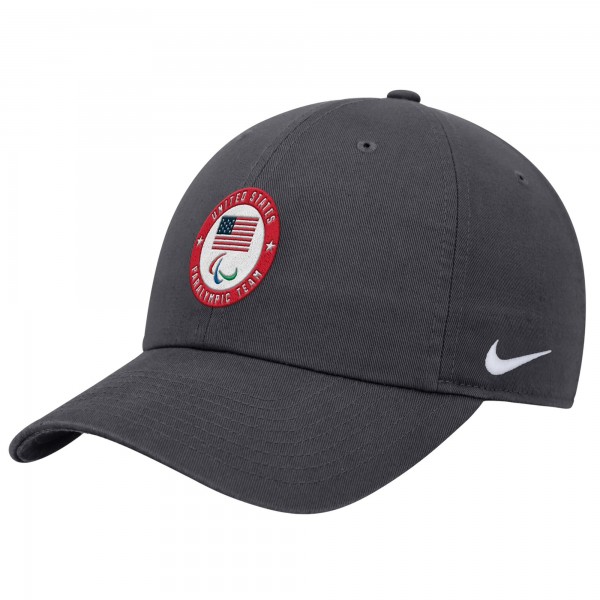 Бейсболка U.S. Paralympics Nike Crest Logo Club - Anthracite
