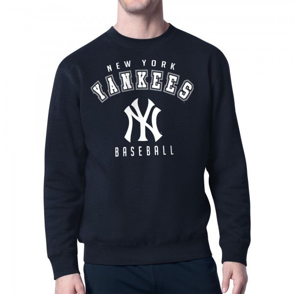Кофта New York Yankees Starter Navy Team Logo Fleece