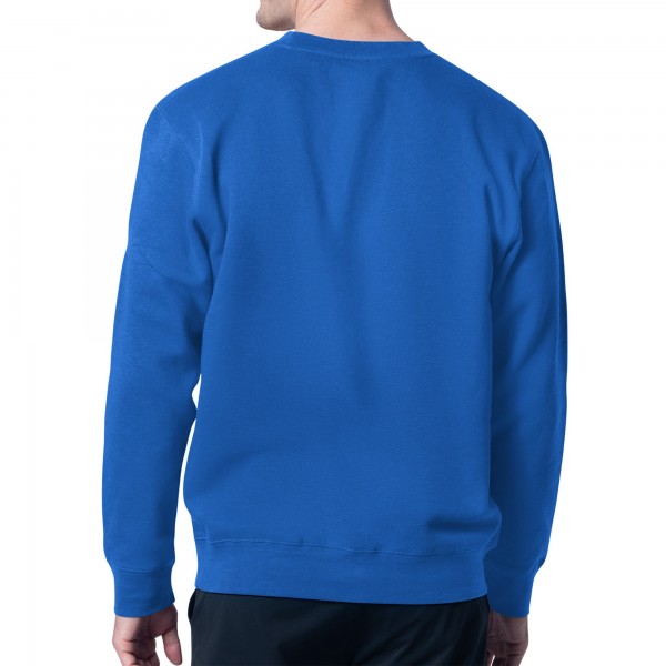Los Angeles Dodgers Starter Royal Team Logo Fleece Pullover Sweatshirt