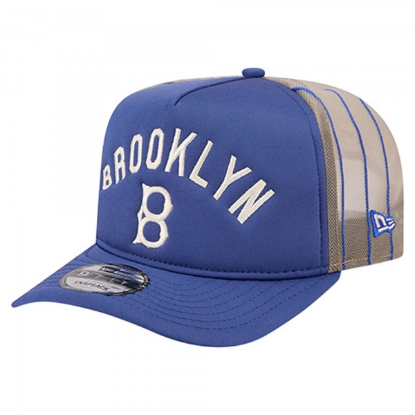 Бейсболка Los Angeles Dodgers New Era Royal Vintage Arched Foam Front 9FIFTY A-Frame
