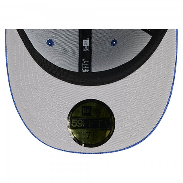 Бейсболка Los Angeles Dodgers New Era Royal Chenille Pop 59FIFTY