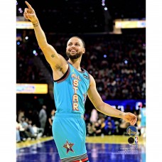 Stephen Curry Golden State Warriors Unsigned Fanatics Authentic 2025 NBA All-Star Game Celebration Photograph