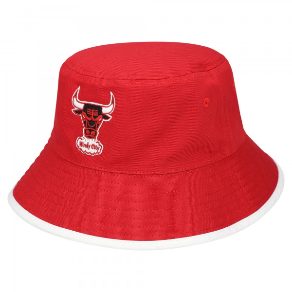 Панама Chicago Bulls Mitchell & Ness Black/Red Flip It Reversible