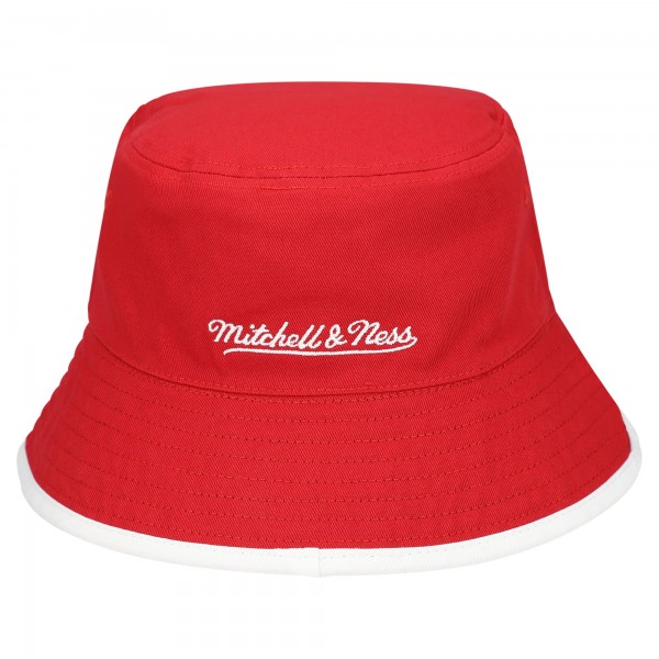 Панама Chicago Bulls Mitchell & Ness Black/Red Flip It Reversible