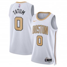 Джерси Jayson Tatum Boston Celtics Nike Unisex 2025/26 Swingman - White - City Edition