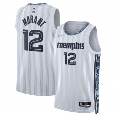 Джерси Ja Morant Memphis Grizzlies Nike Unisex 2025/26 Swingman - White - City Edition