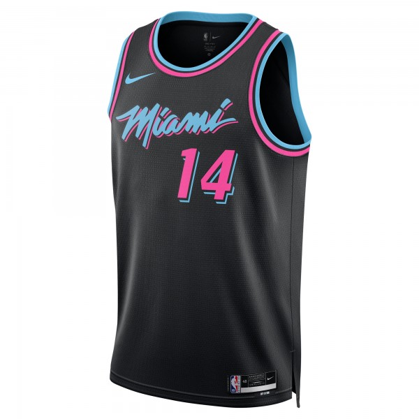 Джерси Tyler Herro Miami Heat Nike Unisex 2025/26 Swingman - Black - City Edition