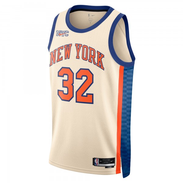Джерси Karl-Anthony Towns New York Knicks Nike Unisex 2025/26 Swingman - Cream - City Edition