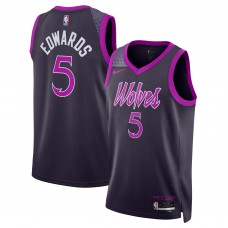 Джерси Anthony Edwards Minnesota Timberwolves Nike Unisex 2025/26 Swingman - Purple - City Edition