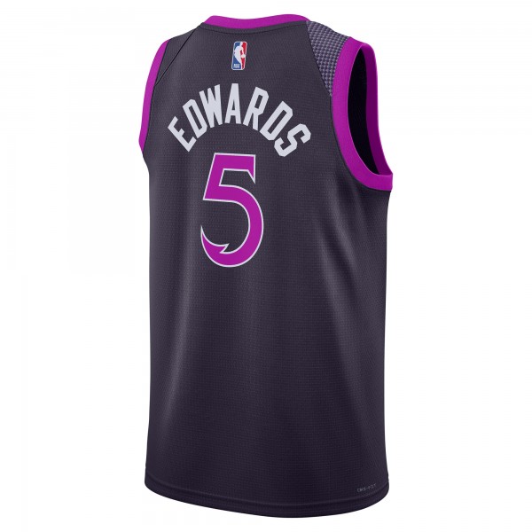 Джерси Anthony Edwards Minnesota Timberwolves Nike Unisex 2025/26 Swingman - Purple - City Edition