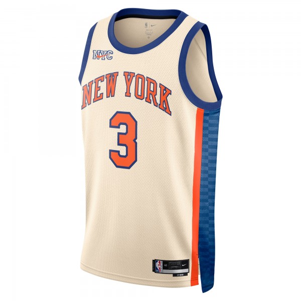 Джерси Josh Hart New York Knicks Nike Unisex 2025/26 Swingman - Cream - City Edition