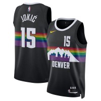 Джерси Unisex Denver Nuggets Nikola Jokić Nike Black 2025/26 Swingman - City Edition