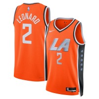 Джерси Kawhi Leonard LA Clippers Nike Unisex 2025/26 Swingman - Orange - City Edition