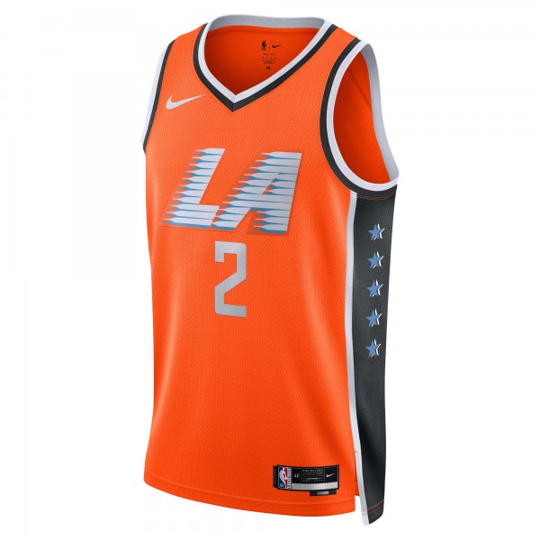 Джерси Kawhi Leonard LA Clippers Nike Unisex 2025/26 Swingman - Orange - City Edition