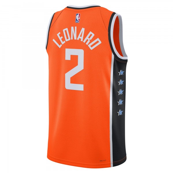 Джерси Kawhi Leonard LA Clippers Nike Unisex 2025/26 Swingman - Orange - City Edition