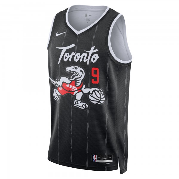 Джерси RJ Barrett Toronto Raptors Nike Unisex 2025/26 Swingman - Black - City Edition