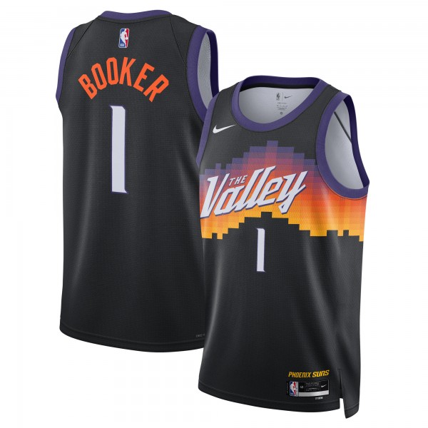 Джерси Devin Booker Phoenix Suns Nike Unisex 2025/26 Swingman - Black - City Edition