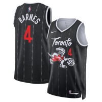 Джерси Scottie Barnes Toronto Raptors Nike Unisex 2025/26 Swingman - Black - City Edition