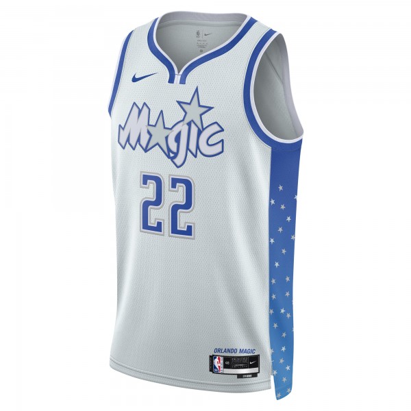 Джерси Franz Wagner Orlando Magic Nike Unisex 2025/26 Swingman - Silver - City Edition