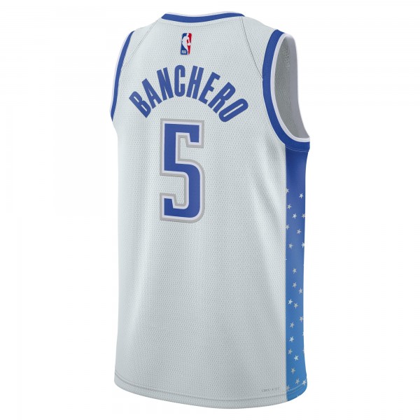 Джерси Paolo Banchero Orlando Magic Nike Unisex 2025/26 Swingman - Silver - City Edition