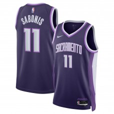 Джерси Domantas Sabonis Sacramento Kings Nike Unisex 2025/26 Swingman - Purple - City Edition