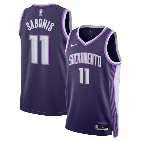 Джерси Domantas Sabonis Sacramento Kings Nike Unisex 2025/26 Swingman - Purple - City Edition