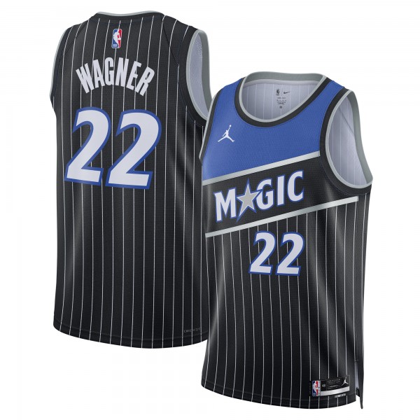 Джерси Unisex Orlando Magic Franz Wagner Jordan Brand Black Swingman - Statement Edition