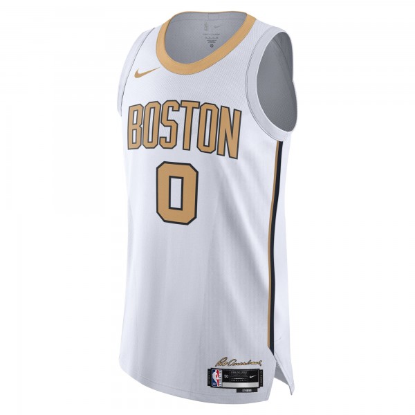 Джерси Jayson Tatum Boston Celtics Nike Unisex 2025/26 Authentic - City Edition - White