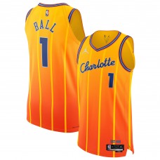 Джерси LaMelo Ball Charlotte Hornets Jordan Brand Unisex 2025/26 Authentic - City Edition - Orange