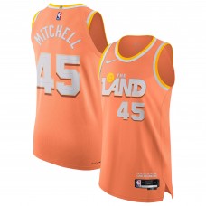 Джерси Donovan Mitchell Cleveland Cavaliers Nike Unisex 2025/26 Authentic - City Edition - Orange