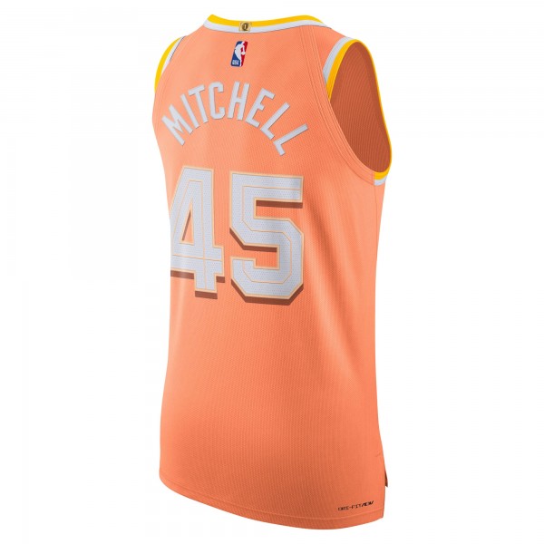 Джерси Donovan Mitchell Cleveland Cavaliers Nike Unisex 2025/26 Authentic - City Edition - Orange