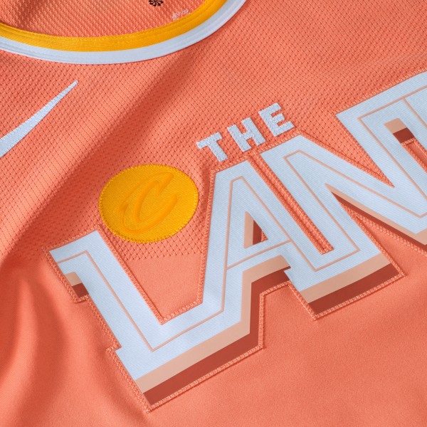 Джерси Donovan Mitchell Cleveland Cavaliers Nike Unisex 2025/26 Authentic - City Edition - Orange