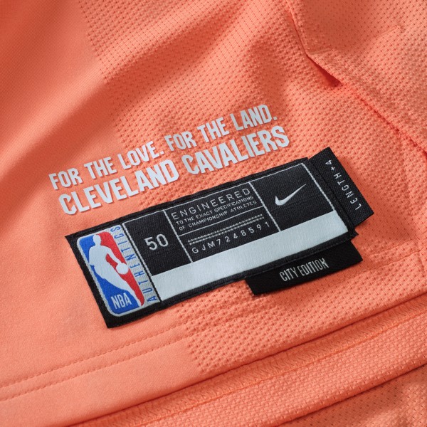 Джерси Donovan Mitchell Cleveland Cavaliers Nike Unisex 2025/26 Authentic - City Edition - Orange
