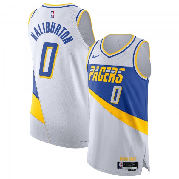 Джерси Tyrese Haliburton Indiana Pacers Nike Unisex 2025/26 Authentic - City Edition - White