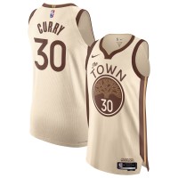 Джерси Stephen Curry Golden State Warriors Nike Unisex 2025/26 Authentic - Tan - City Edition