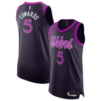 Джерси Anthony Edwards Minnesota Timberwolves Nike Unisex 2025/26 Authentic - City Edition - Purple